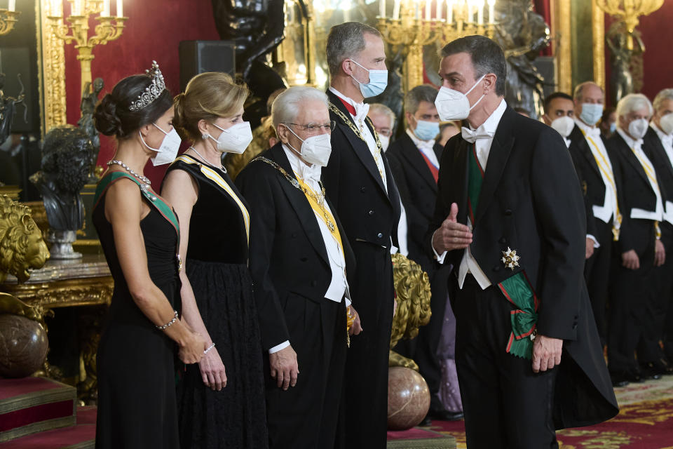 El Palacio Real acoge cada año varias cenas de gala con los reyes como anfitriones. (Photo by Carlos Alvarez/Getty Images)