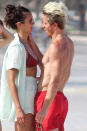 <p>Nina Dobrev and Shaun White showed PDA during their trip to Tulum, Mexico.</p>