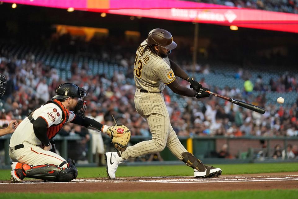 Padres superstar Fernando Tatis received an 80-game suspension in August 2022 after testing positive for clostebol. The suspension cost Tatis nearly $3 million in salary and barred him from the club’s 2022 playoff run, the 2023 World Baseball Classic and the first three weeks of this season.