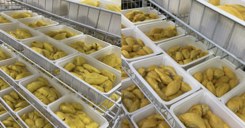 Honest durian sellers - fresh durian