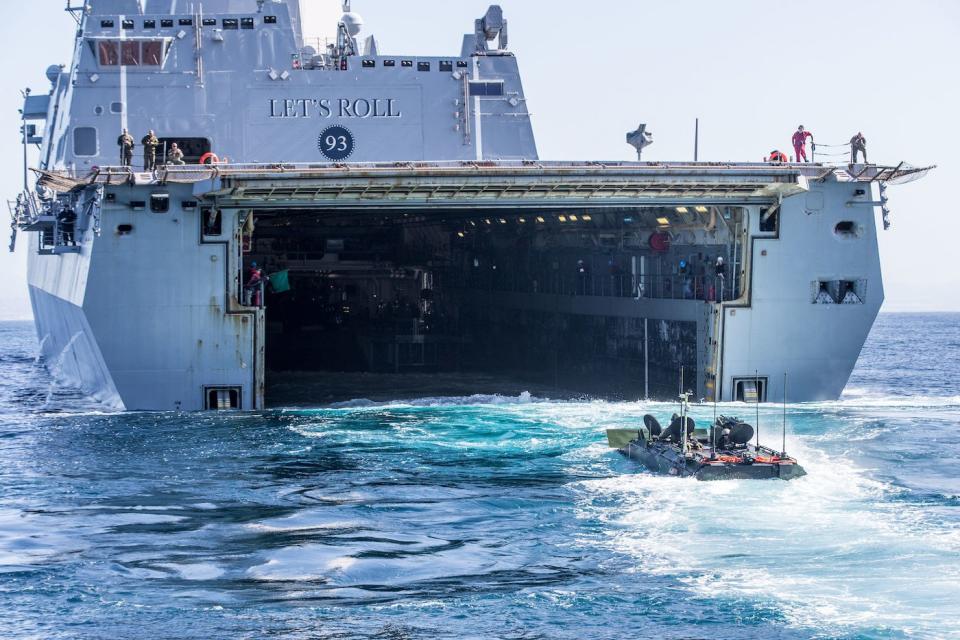 Marine Corps Amphibious Combat Vehicle