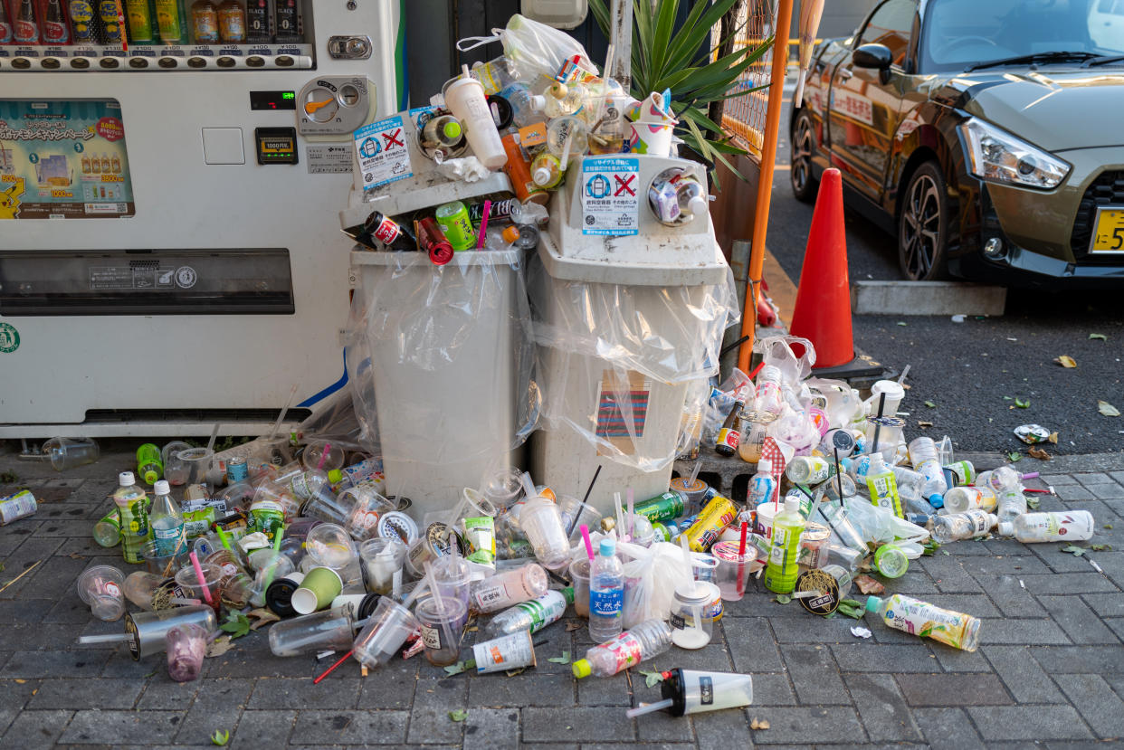 Los organizadores de los Juegos Olímpicos de Tokio se disculparon el miércoles por haber pedido demasiada comida para su personal durante la ceremonia de apertura y haberla desperdiciado. (Foto: Getty)