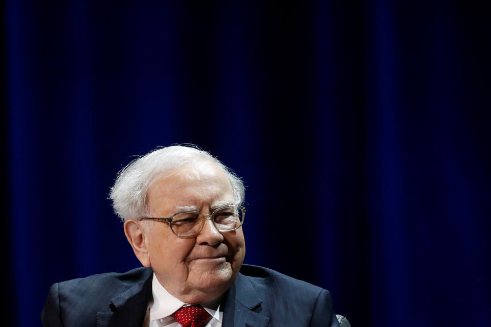 Warren Buffett, CEO de Berkshire Hathaway y uno de los hombres más ricos del mundo. REUTERS/Shannon Stapleton