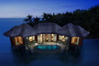 Song Saa Private Island, Cambodia - Its 25 villas fall into three categories—Rainforest, Beach and Overwater—and each comes with its own plunge pool and sundeck overlooking the sea. CNT tip: For an unforgettable honeymoon experience of your own, book an ultra-luxe Overwater Villa. Song Saa Private Island, Cambodia, Koh Ouen, Sihanoukville, Cambodia (www.songsaa.com)