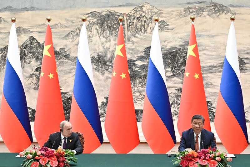 Russian President Vladimir Putin visits China