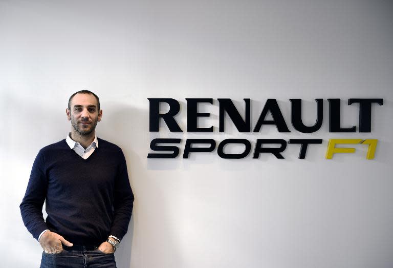 Managing Director Cyril Abiteboul, pictured here in December, said Renault was considering its options, including leaving Formula One