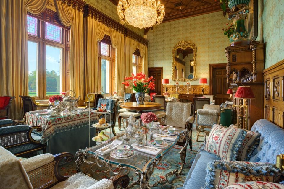 The Connaught Room is the setting for afternoon tea (Ashford Castle)