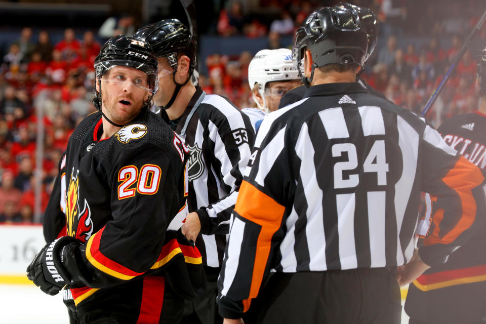 The early returns on the Blake Coleman signing don't look good. (Photo by Gerry Thomas/NHLI via Getty Images)