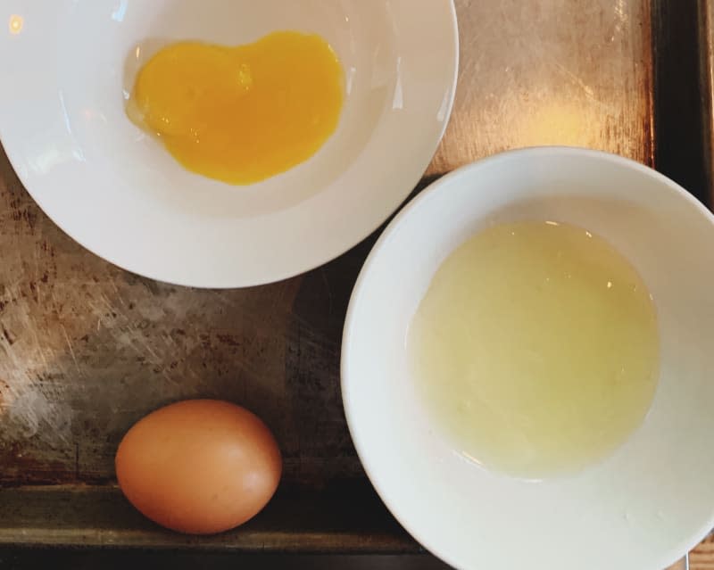 <span>Separated eggs. Credit: Faith Durand / Kitchn</span> <span class="copyright">Credit: Faith Durand / Kitchn</span>