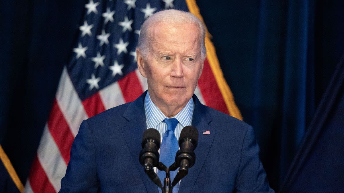 US President Joe Biden mistakenly called former US President Donald Trump the sitting president in January 2024. 