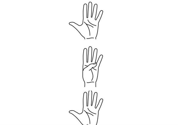 拇指開闔刺激法：伸展大拇指的同時要感受大拇指第3節（手腕）產生的刺激。(圖片提供／遠流出版社)