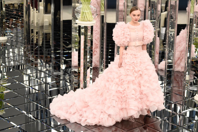 Chanel just brought Ariel's pink dress from “The Little Mermaid” to life