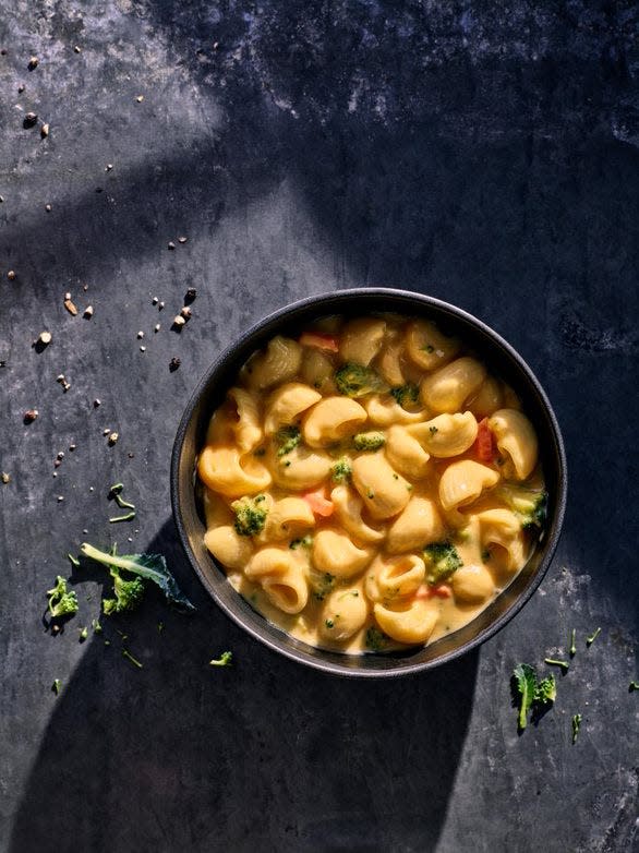 Panera's Broccoli Cheddar Mac & Cheese.