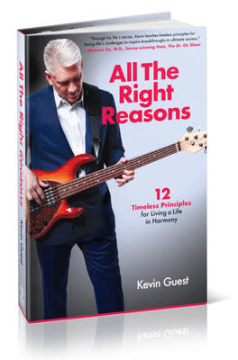 All the Right Reasons: 12 Timeless Principles for Living a Life in Harmony, by USANA CEO and chairman Kevin Guest (PRNewsfoto/USANA)