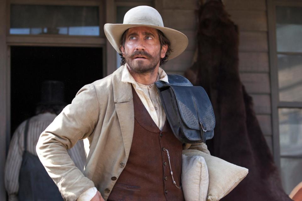 Jake Gyllenhaal stars as “Morris” in Jacques Audiard’s THE SISTERS BROTHERS