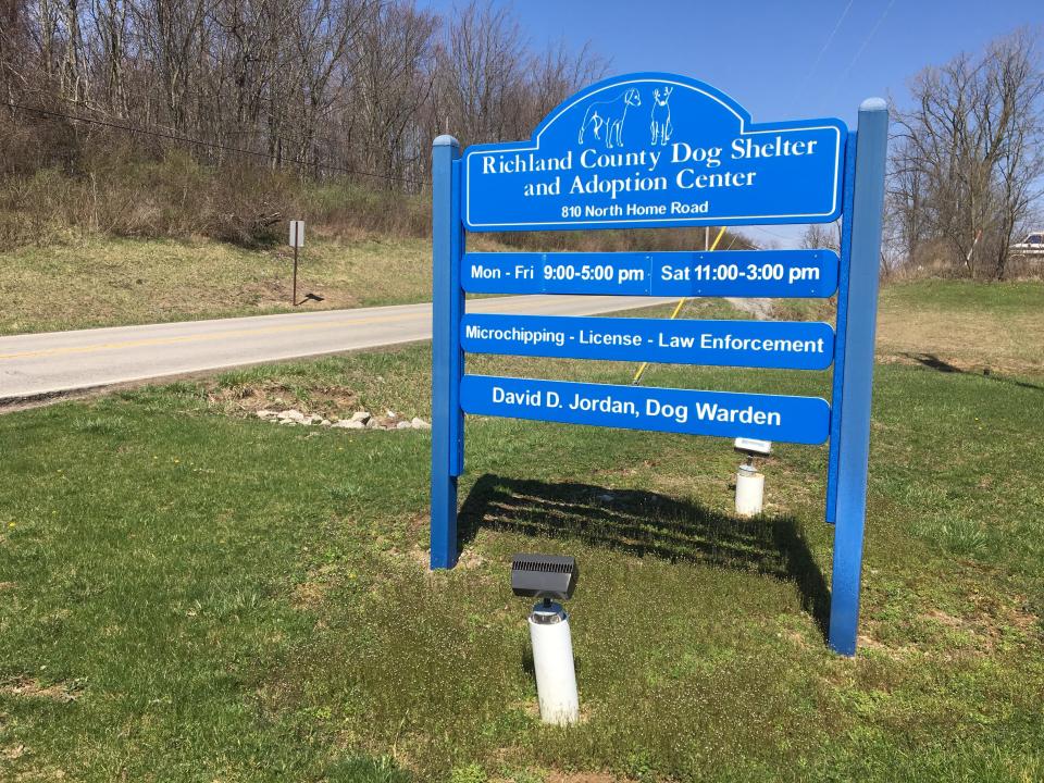 The Richland County Dog Warden's Office is in the Richland County Dog Shelter and Adoption Center on North Home Road.