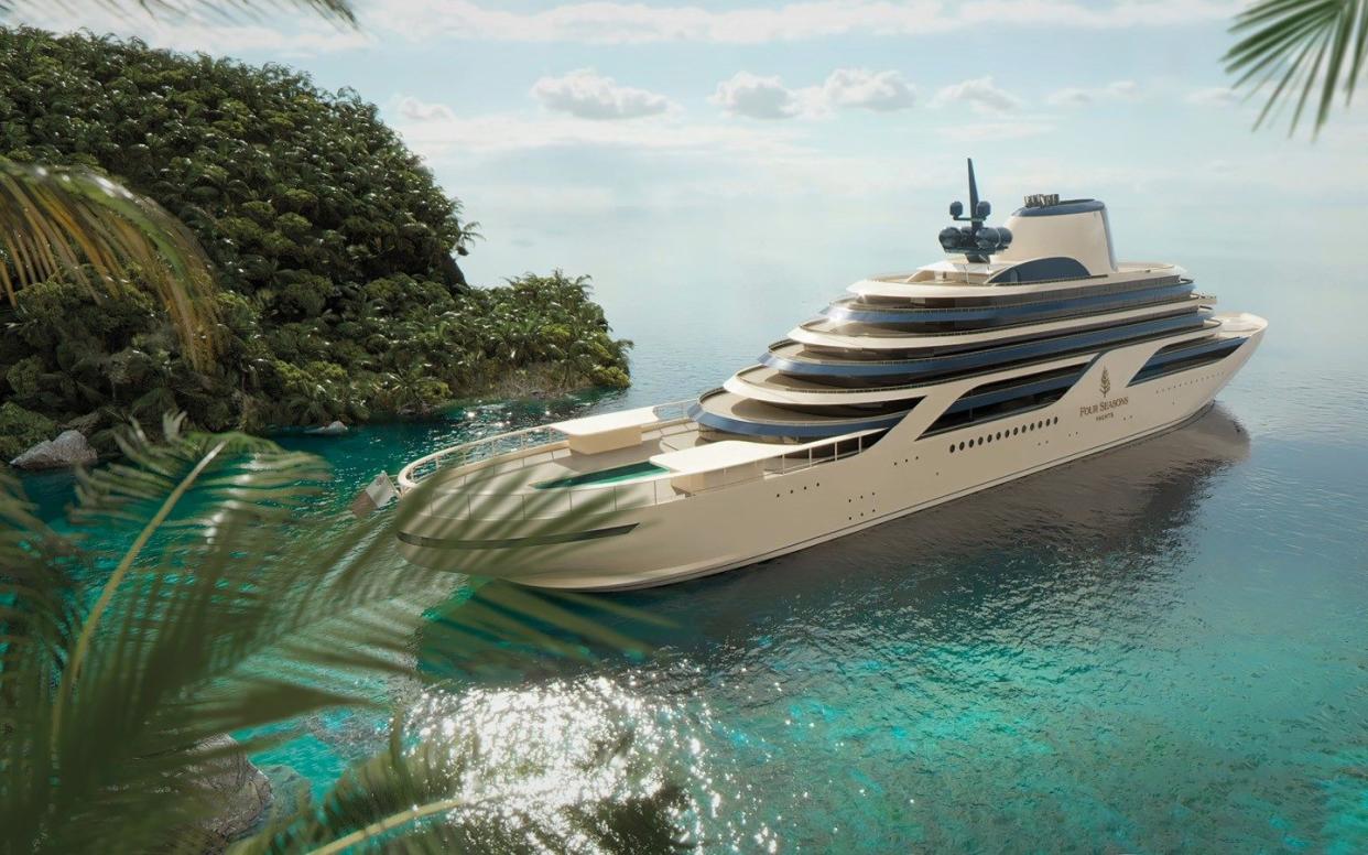 Several of the top glossy international hotel brands have launched collections of 'superyachts' in recent years