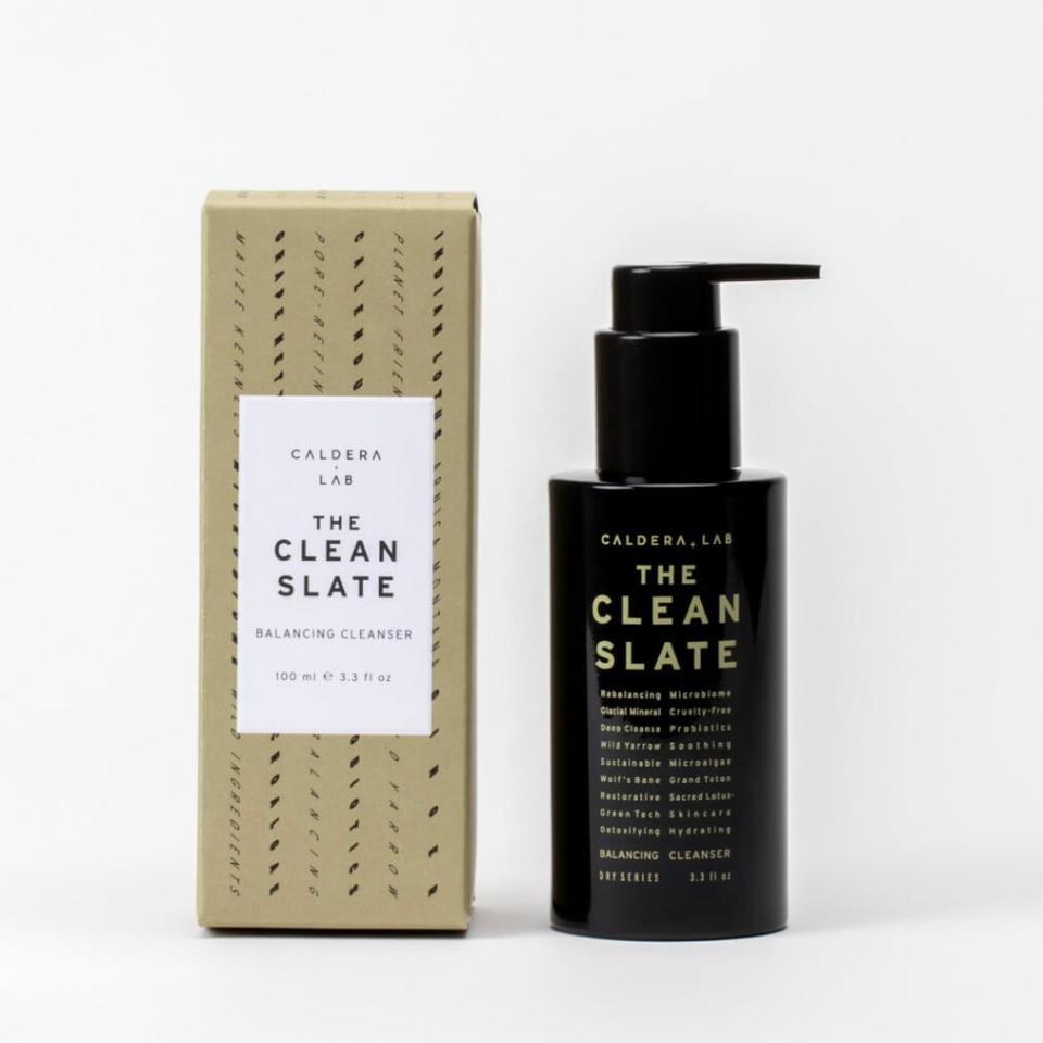 Caldera + Lab The Clean Slate; best men's skincare brands, best skincare brands for men