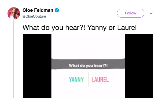 Cloe Feldman put the question to her followers online, with extremely mixed results. Source: Twitter/Cloe Feldman