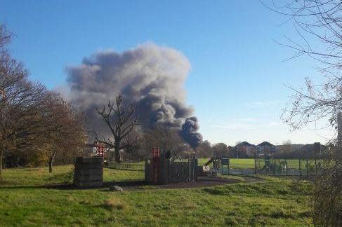 Enfield fire: Smoke seen for miles across London as enormous blaze breaks out at industrial unit