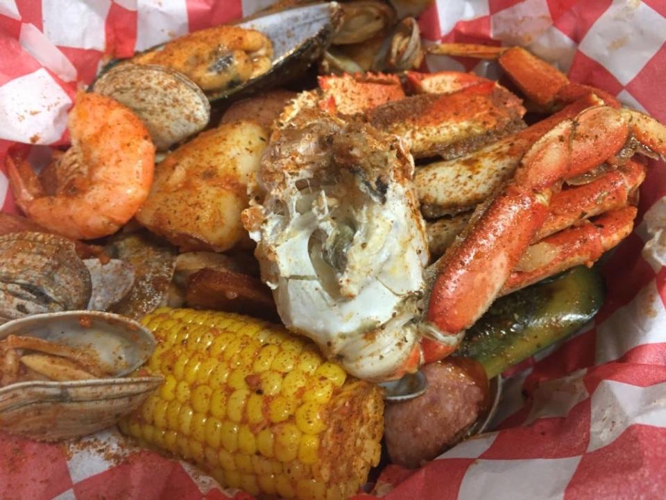 OD Crab House seafood boil