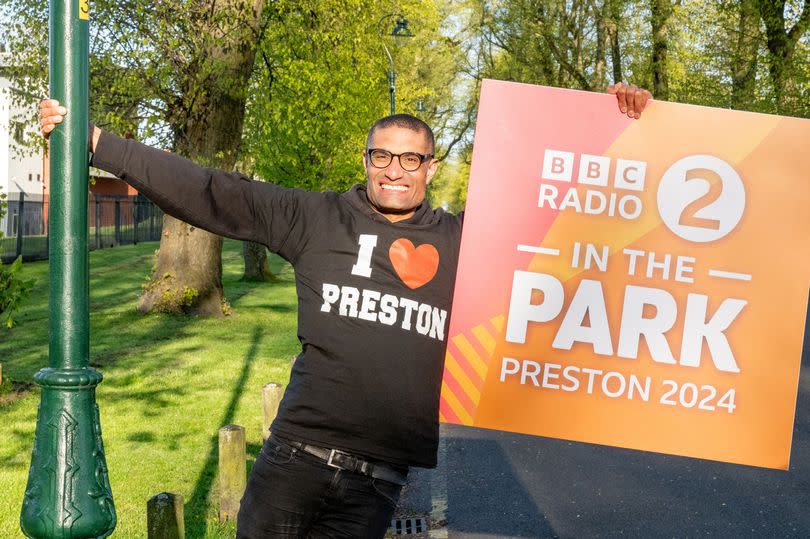 Radio 2's Richie Anderson in Preston