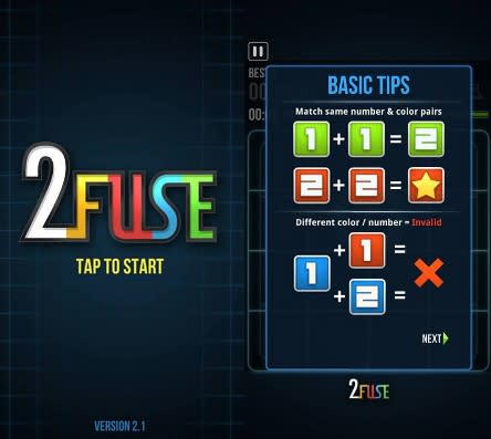 《2Fuse》超容易玩上癮的數字遊戲
