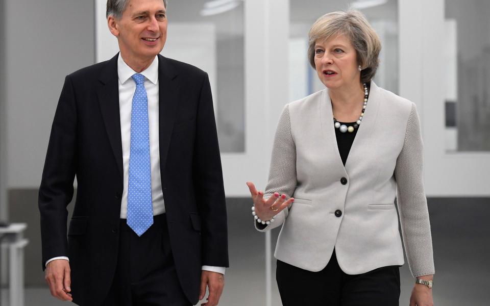 Philip Hammond and Theresa May - Credit:  Toby Melville/ Toby Melville