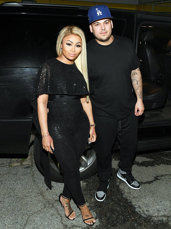 Rob Kardashian Blac Chyna pregnant