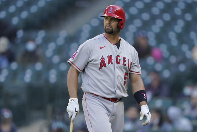 Lot Detail - 2019 Albert Pujols Game Used Los Angeles Angels Road