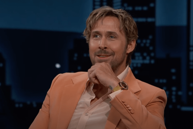 Ryan Gosling on 'Jimmy Kimmel Live' - Credit: YouTube/Jimmy Kimmel Live