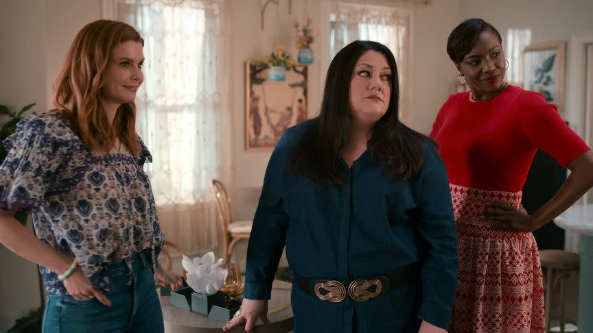 joanna garcia swisher, brooke elliott, heather headley asweet magnolias, season 2