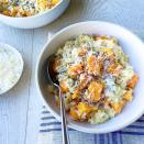 <p>Fall-ify your risotto with butternut squash.</p><p>Get the recipe from <a href="https://www.delish.com/cooking/recipe-ideas/recipes/a44148/butternut-squash-risotto-parmesan-recipe/" rel="nofollow noopener" target="_blank" data-ylk="slk:Delish;elm:context_link;itc:0;sec:content-canvas" class="link ">Delish</a>.</p>