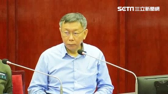 台北市長柯文哲怒轟北市議員苗博雅「我就很討厭，年紀輕輕搞意識型態」。（圖／資料照）