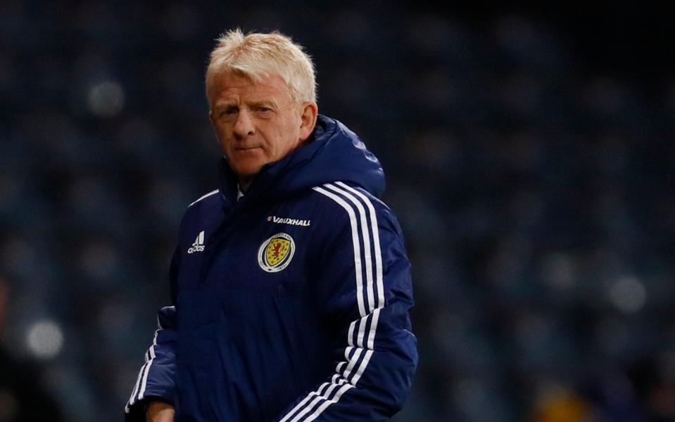 Gordon Strachan is preparing his players for a difficult World Cup qualifier on artificial turf - REUTERS