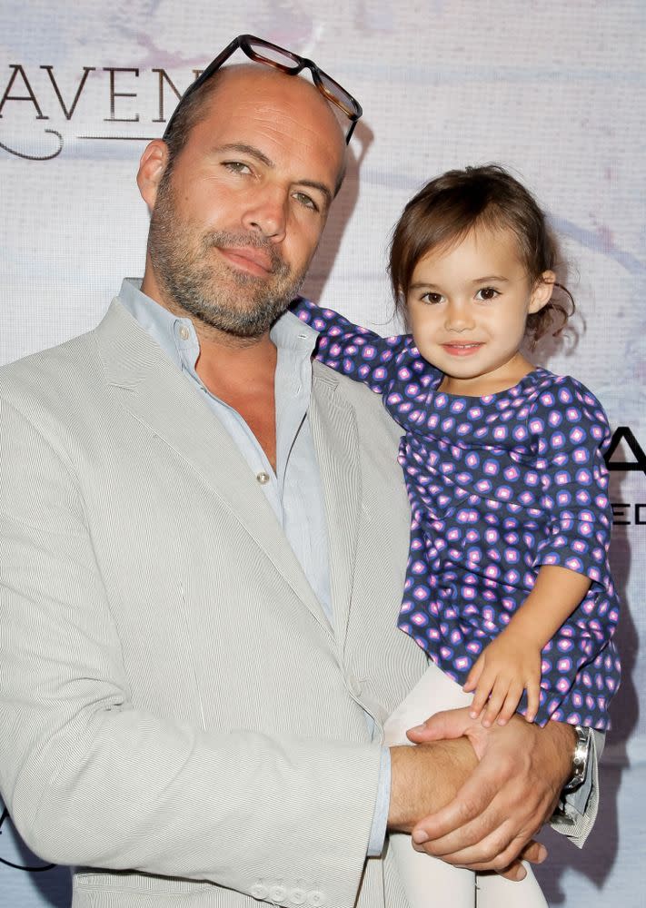 Billy Zane and daughter Ava in August 2013