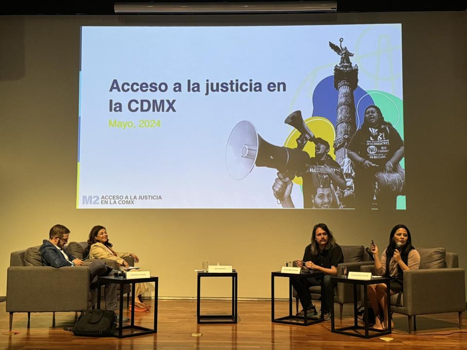 Foro Procuración de Justicia para Todos en la CDMX realizado en el Museo Memoria y Tolerancia. 