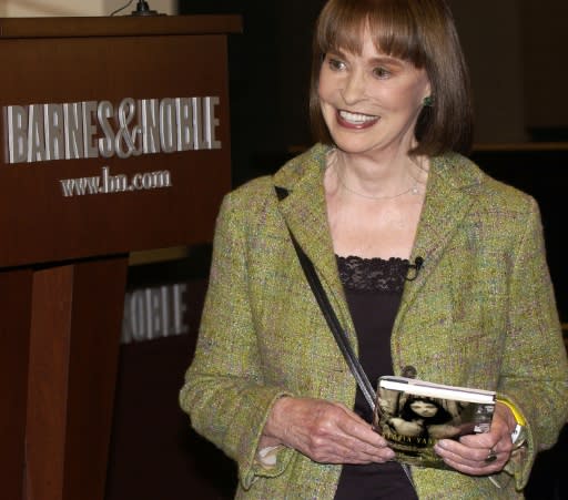 Heiress Gloria Vanderbilt, pictured in 2004, wrote poetry, short stories and novels -- including erotica she penned in her 80s