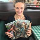 <p>She has written two motivational books and her own comic series. </p>