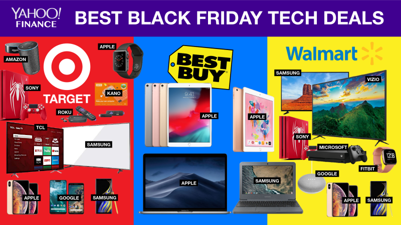 Estas son las mejores ofertas del Black Friday en Best Buy, Target y Walmart.