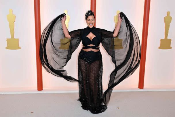PHOTO: Ashley Graham attends the 95th Annual Academy Awards in Hollywood, Mar. 12, 2023. (Angela Weiss/AFP via Getty Images)