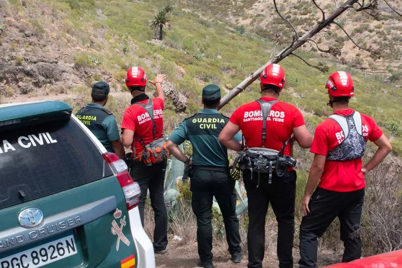 Spanish Police and Fire Rescue teams  continue to search for Jay