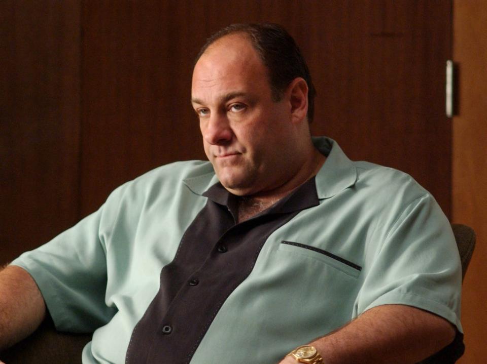James Gandolfini as Tony Soprano in ‘The Sopranos' (HBO)
