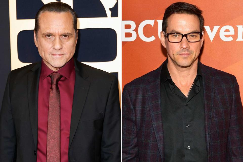 <p>Getty</p> Maurice Benard; Tyler Christopher