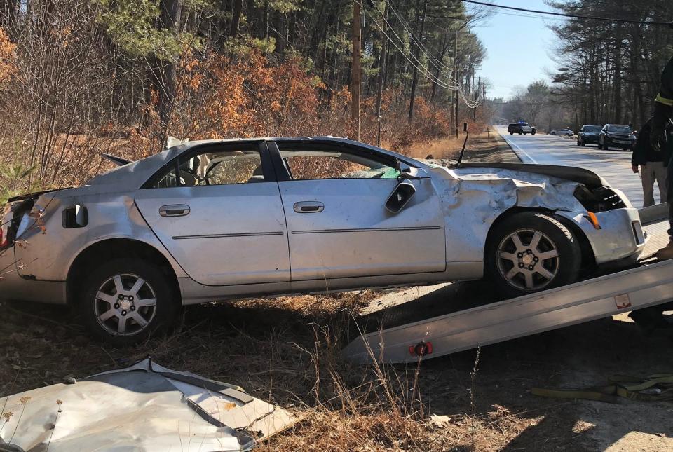 A teenager was medflighted following a single-vehicle crash March 3, 2020 on Old Dover Road in Rochester.