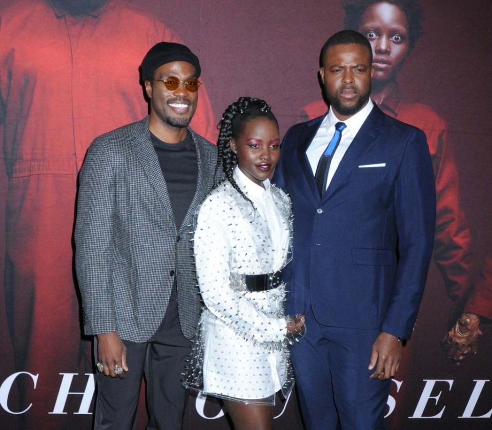 Yahya Abdul-Mateen II, Lupita Nyong'o and Winston Duke