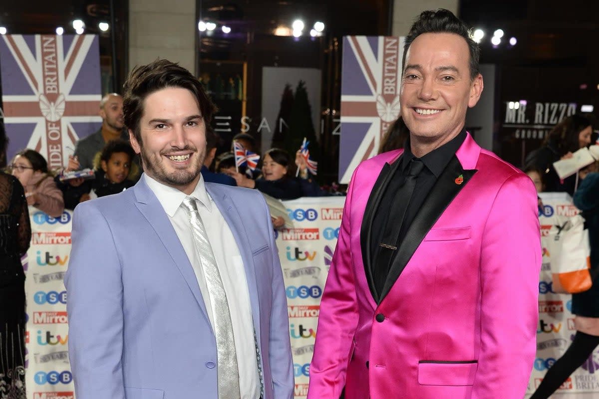 Craig Revel Horwood (L) delays nuptials with   fiance Jonathan Myring  (r) to 2025 (Getty Images)