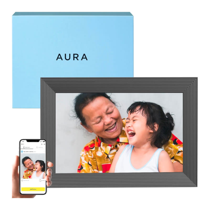 <p>Courtesy of Amazon</p><p>The average new parent is obsessed with their baby to the point where they can stare at photos of them for hours. This picture frame feeds that addiction, constantly cycling through photos of the little one stored in the cloud. It’s a particularly great gift because as photos accumulate over time, it brings back even more cherished memories. This also makes a great gift for grandparents who aren’t always there to spoil the little one. </p><p>[$149; <a href="https://clicks.trx-hub.com/xid/arena_0b263_mensjournal?q=https%3A%2F%2Fwww.amazon.com%2FDigital-Picture-Unlimited-Storage-Anywhere%2Fdp%2FB09X1XN3FZ%3Fth%3D1%26linkCode%3Dll1%26tag%3Dmj-yahoo-0001-20%26linkId%3De43e0fd4166748aa8f33816679bf20a8%26language%3Den_US%26ref_%3Das_li_ss_tl&event_type=click&p=https%3A%2F%2Fwww.mensjournal.com%2Fgear%2Fgifts-for-new-dads%3Fpartner%3Dyahoo&author=Cameron%20LeBlanc&item_id=ci02cc9a3980002714&page_type=Article%20Page&partner=yahoo&section=shopping&site_id=cs02b334a3f0002583" rel="nofollow noopener" target="_blank" data-ylk="slk:amazon.com;elm:context_link;itc:0;sec:content-canvas" class="link ">amazon.com</a>]</p>
