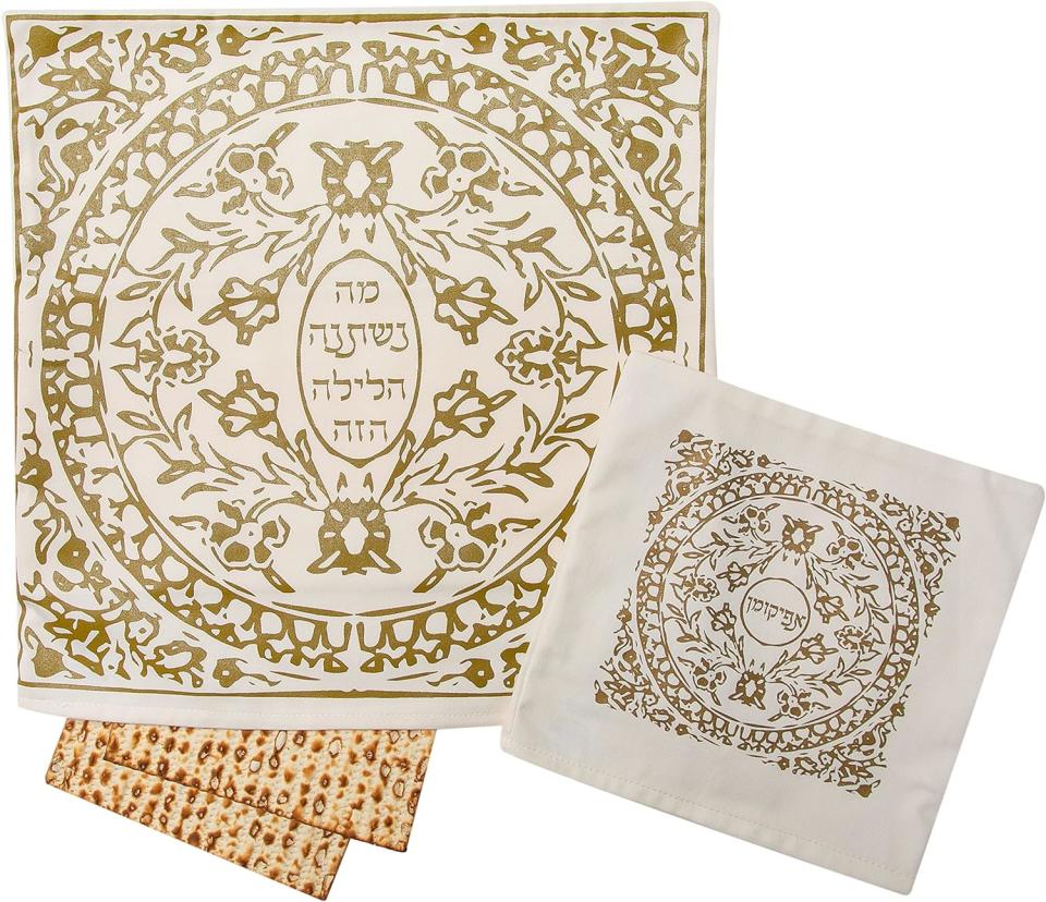 Barbara Shaw Matzah Cover and Afikoman Bag