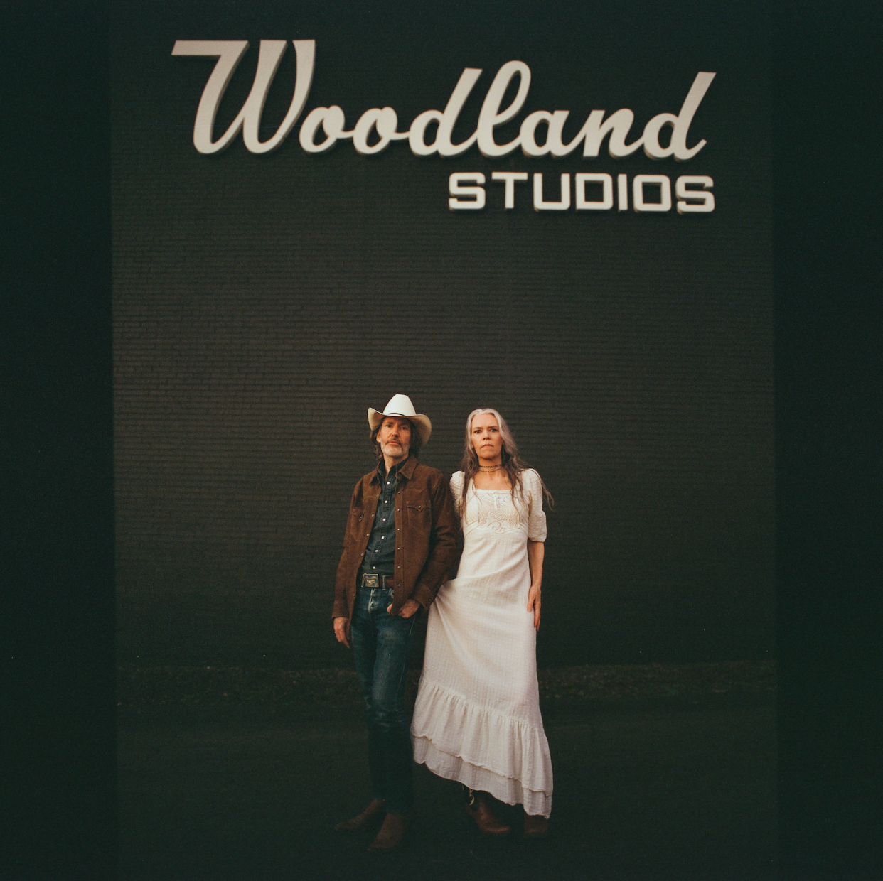 Gillian Welch and David Rawlings pictured in Woodland Sound Studios.